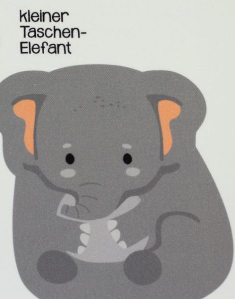 Tierbeutel Elefant by Käselotti Panel ca. 80cm 